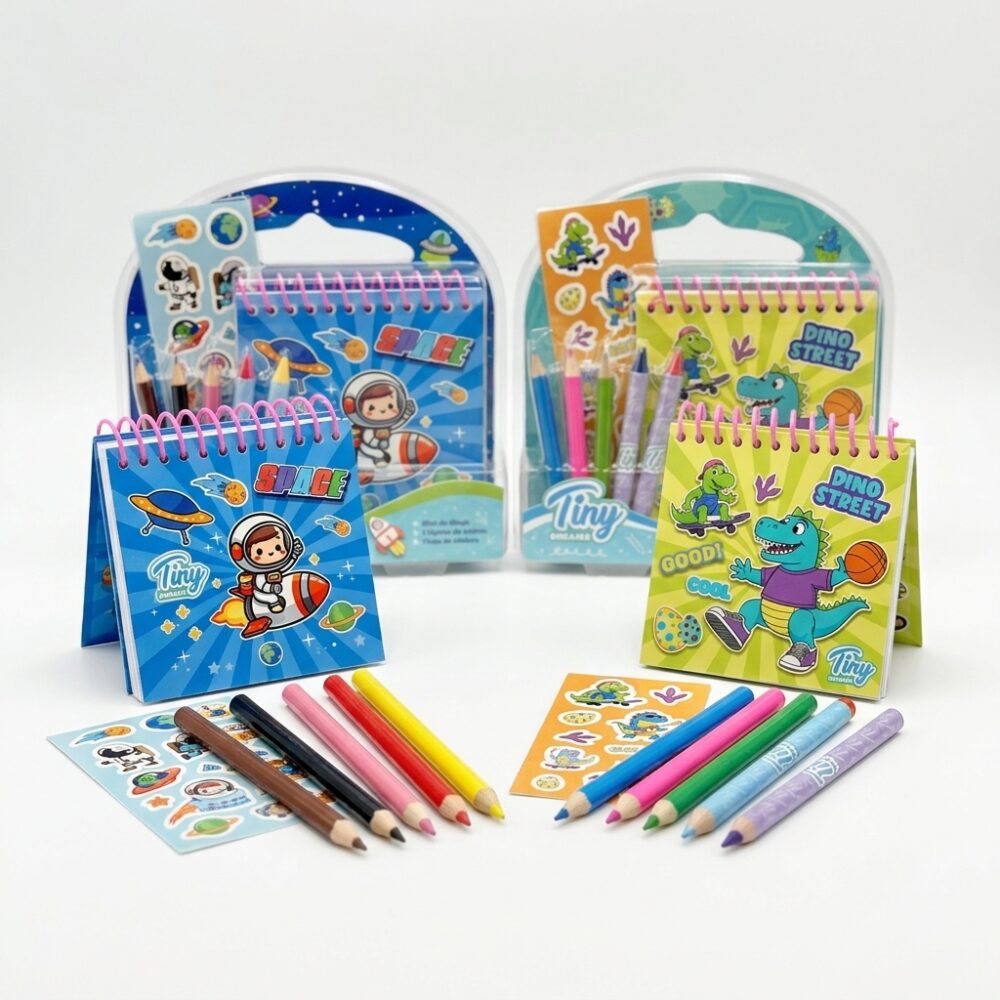 SET DE ARTE ANIMALES 20X19X3CM ART 57083 HAO