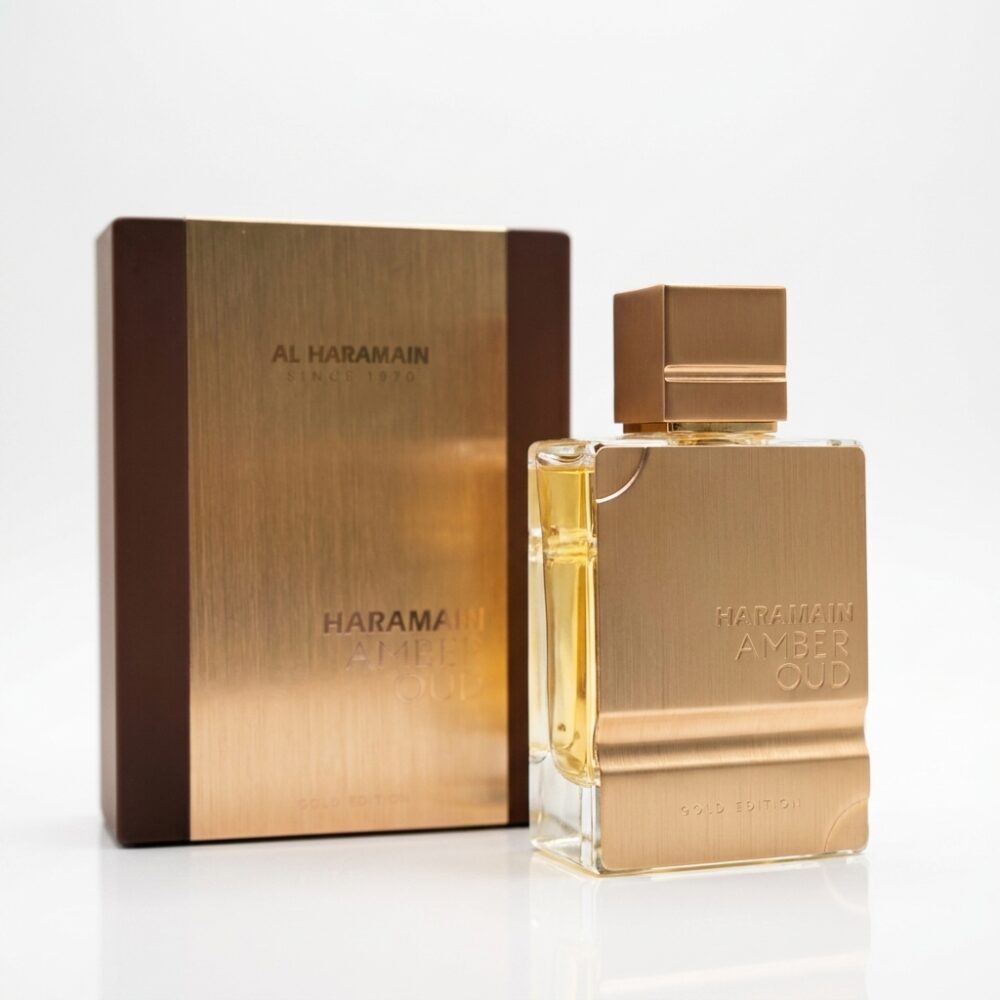 PERFUME ARABE HARAMAIN AMBER GOLD BROWN 60ML AF0586 HAO