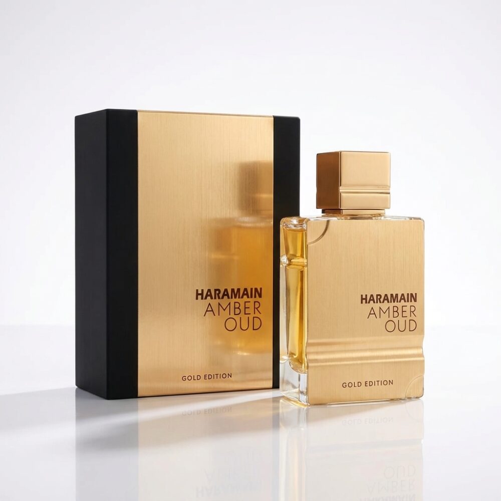 PERFUME ARABE HARAMAIN AMBER GOLD BLACK 60ML AF0581 HAO