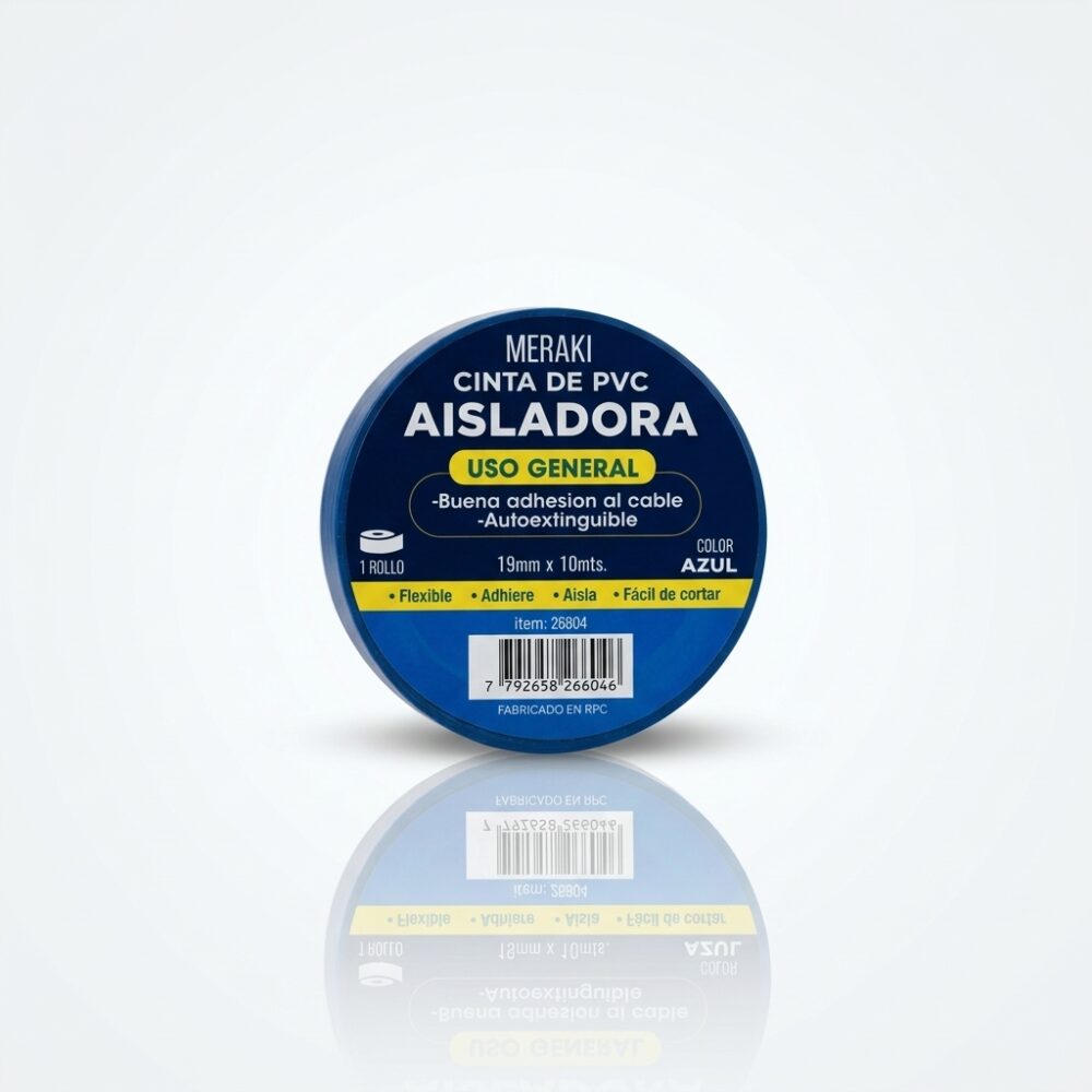 CINTA AISLADORA 19MM X1 10MT ART 26604 IAO