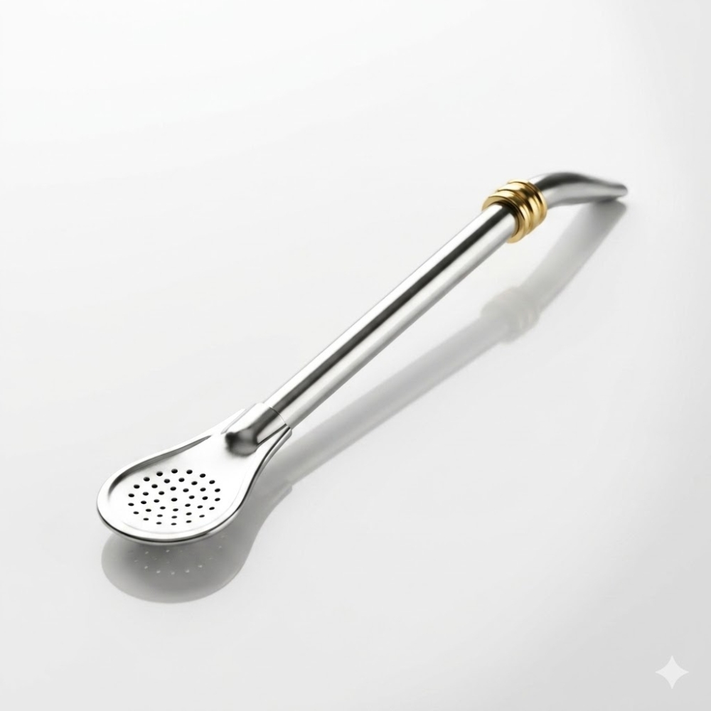 BOMBILLA PALETA INOX CORTA C/BUJE IAO