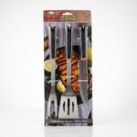 SET X3 CUBIERTOS ASADO ACERO 35x7.5CM ART CN20695 IAO