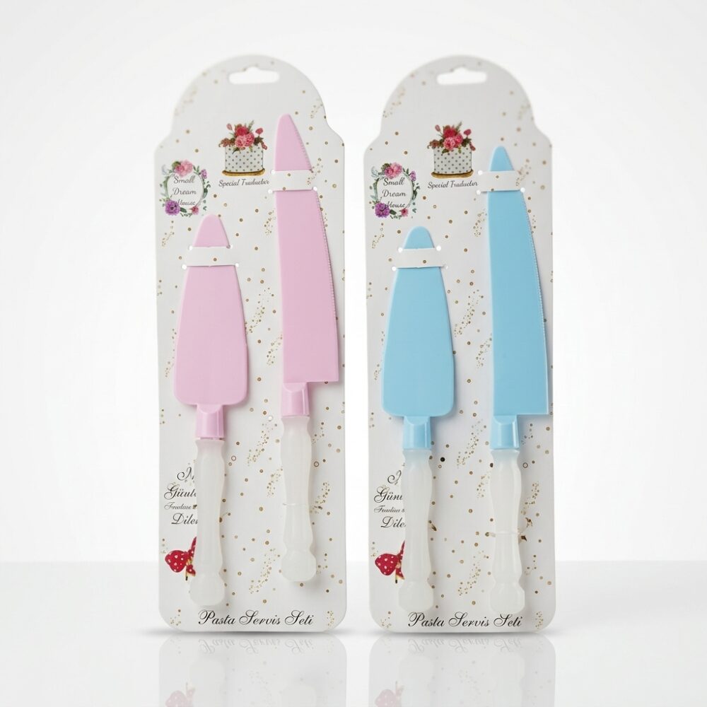 SET CUCHILLO Y ESPATULA P/TORTA ART DD5958 IAO