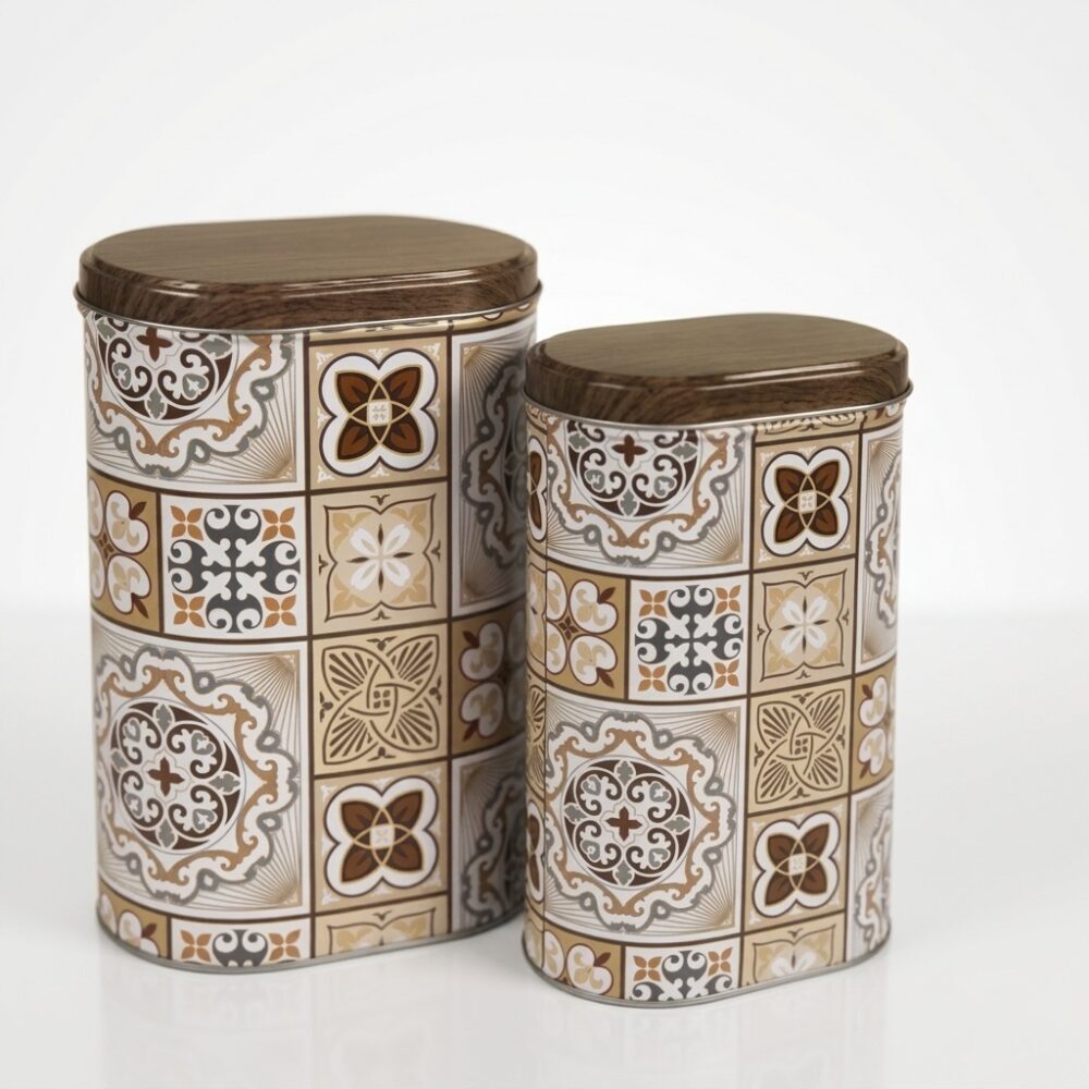 SET LATAS DECO X2 PCS ART 327849 IAO