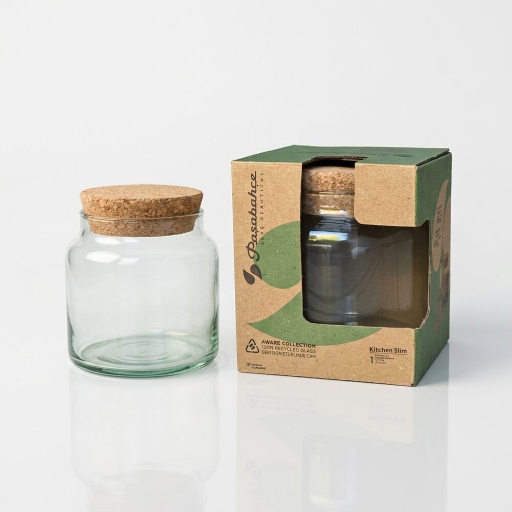 FRASCO C/TAPA MADERA 575CC ART 43573 IAO