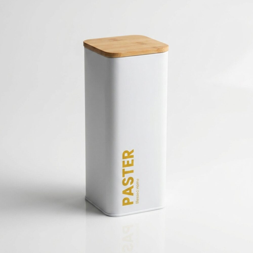 LATA PASTER RECTANG C/TAPA BAMBU ART CA5461Z1 IAO