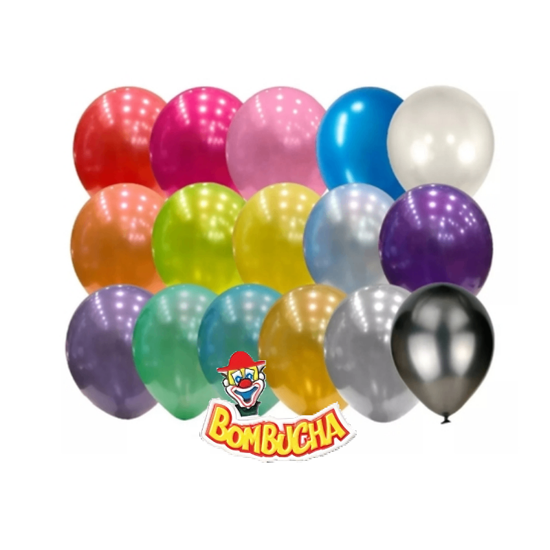 GLOBO BOMBUCHA 9" STANDARD VARIOS COLORES JAO