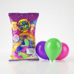 GLOBOS FLUO SURTIDOS 9" X 25UN PARTY TIME ART 55530 JAO