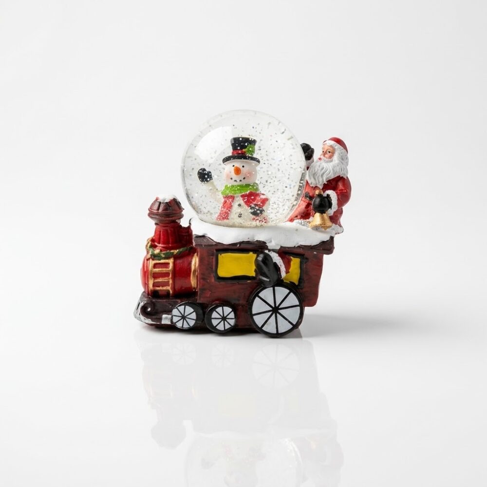 ADORNO TREN C/ESFERA NAVIDEÑA 9CM ART NS410604 NAVI IAO