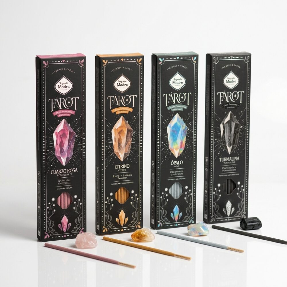 SAHUMERIO TAROT GEMAS X6UND NOS--1541K JAO