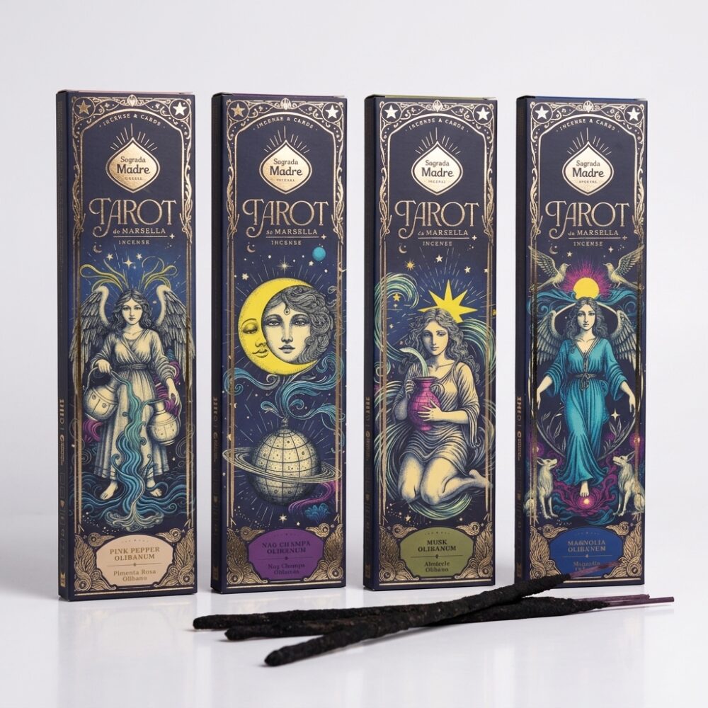 SAHUMERIO TAROT DE MASELLA X6UND ART NOS--1541B JAO