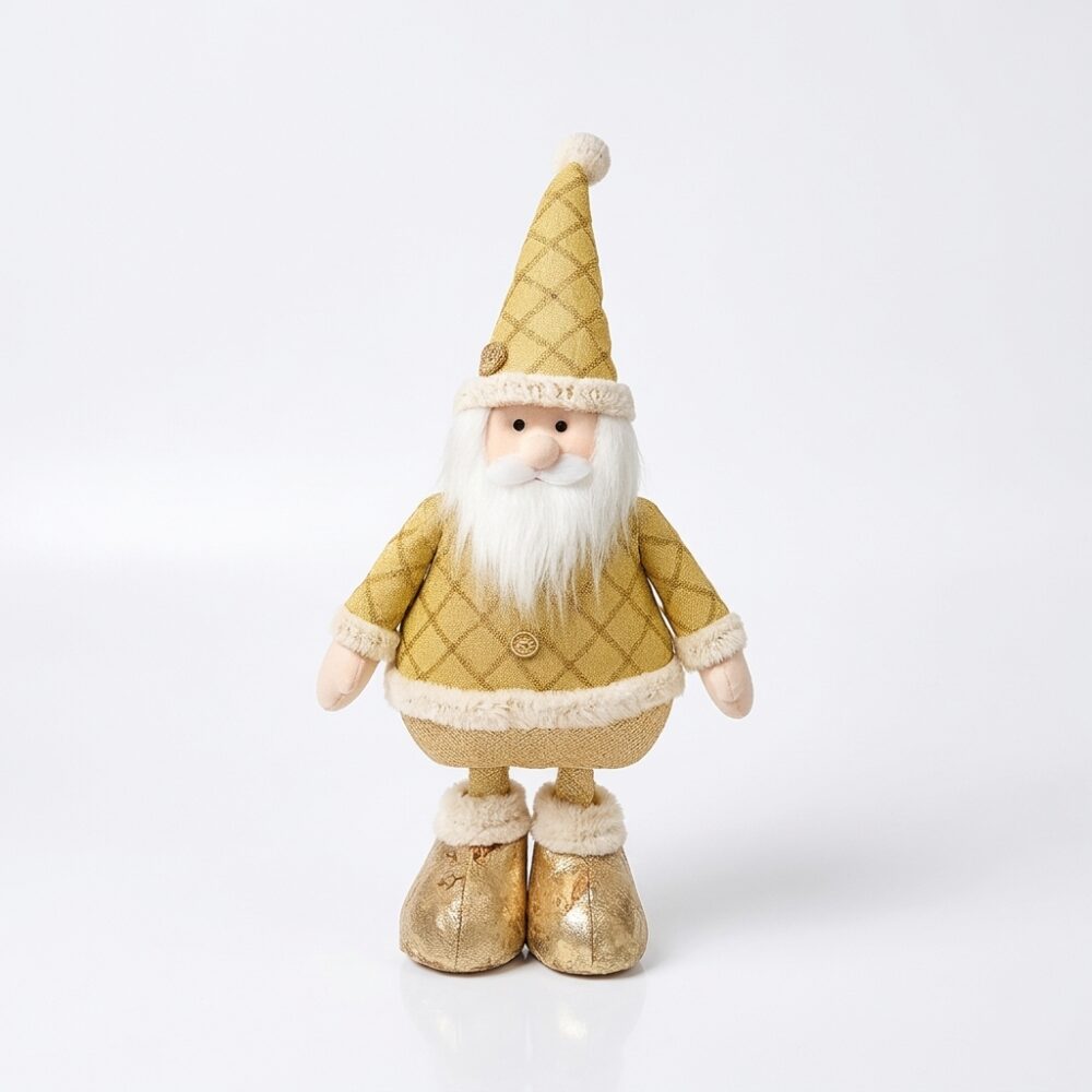 MUÑECO PAPA NOEL C/PULOVER ROMBOS 45CM 1637/ ER1476 NAVI JAO