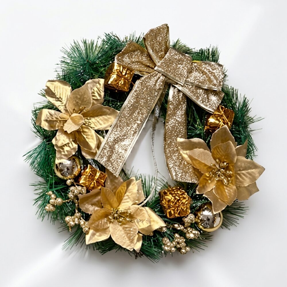 US CORONA FELIZ NAVIDAD Ø30CM  ART 1045 NAVI JAO