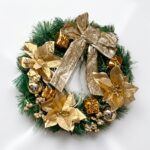 US CORONA FELIZ NAVIDAD Ø30CM  ART 1045 NAVI JAO