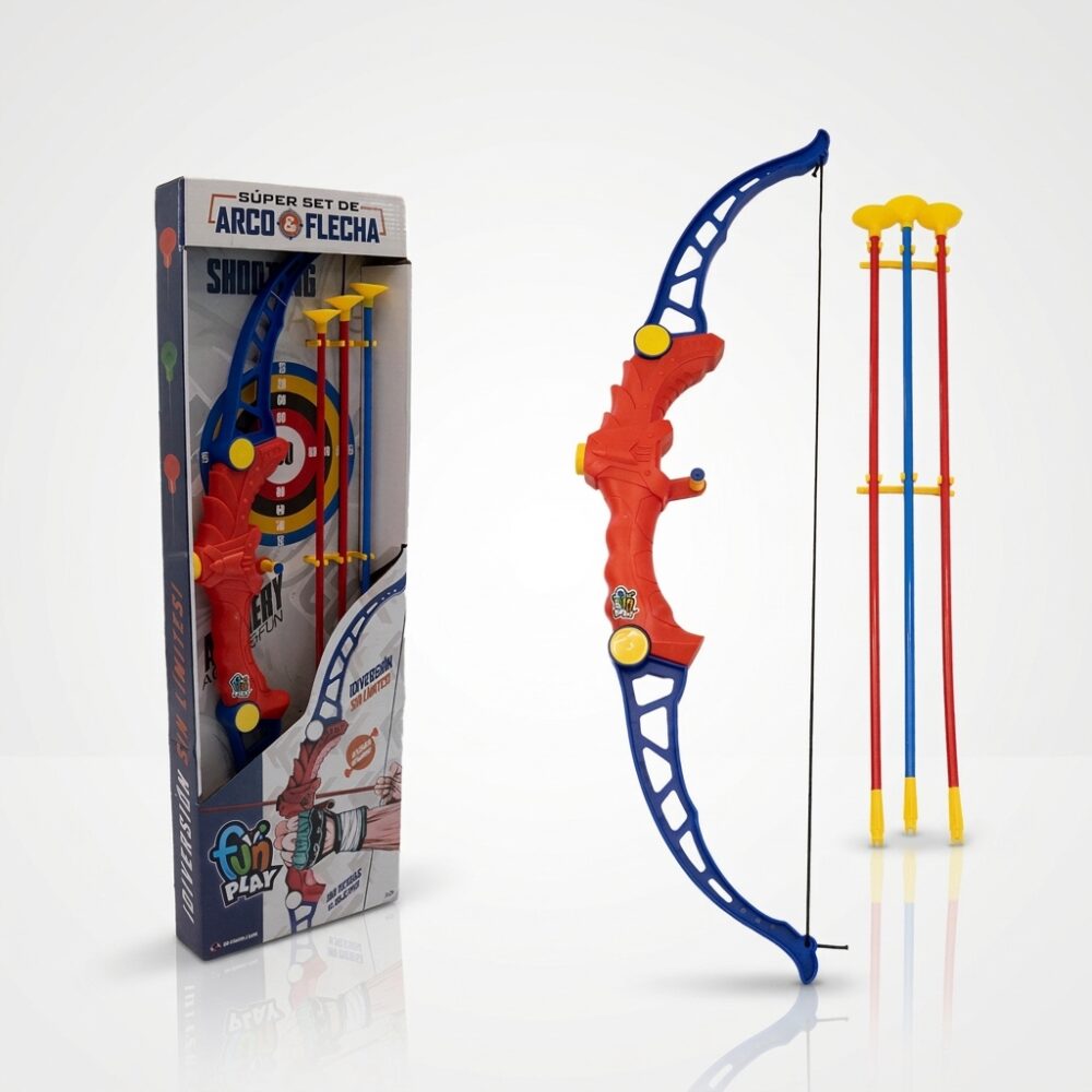 SET ARCO Y FLECHA X3 UND ART 54831 JAO