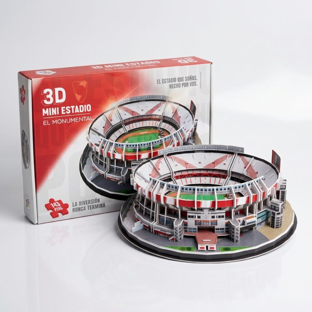 ROMPECABEZAS 3D MONUMENTAL RIVER PLATE 143PCS 57232 JAO