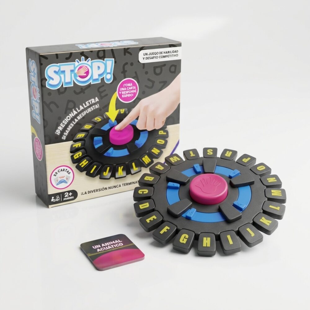 SUPER JUEGO DE MESA ¡STOP! ART 56970 GAO